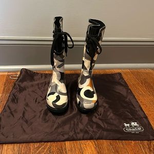 Coach Rain Boots